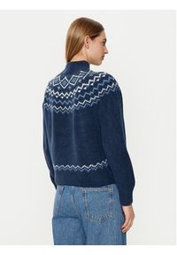 Guess Sweter W4PR0Z Z3LQ0 Granatowy Regular Fit. Kolor: niebieski. Materiał: syntetyk #5