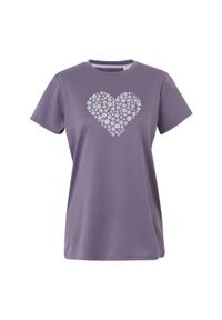 Regatta - T-shirt Damski Serce Fingal IX. Kolor: fioletowy