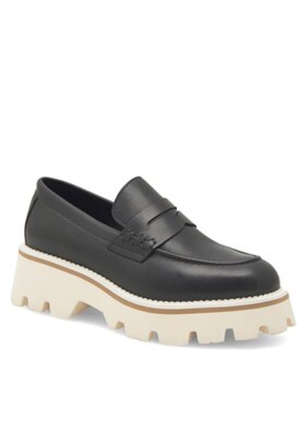 Badura Loafersy GISELLE-24SS202 Czarny. Kolor: czarny. Materiał: skóra