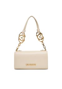 Love Moschino - Torebka LOVE MOSCHINO. Kolor: beżowy