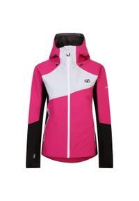 DARE 2B - Kurtka Narciarska Damska Excalibar. Kolor: czarny, różowy, wielokolorowy. Sezon: zima. Sport: narciarstwo #1