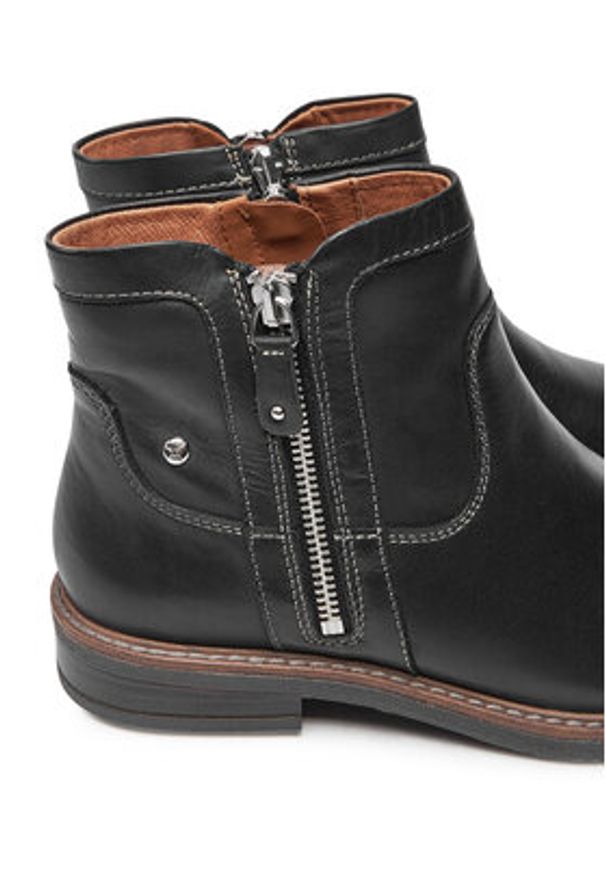 Pikolinos Botki Adaya W8J-8747 Czarny. Kolor: czarny. Materiał: skóra