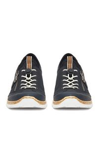 Rieker Sneakersy N4263-14 Czarny. Kolor: czarny. Materiał: syntetyk, materiał #7