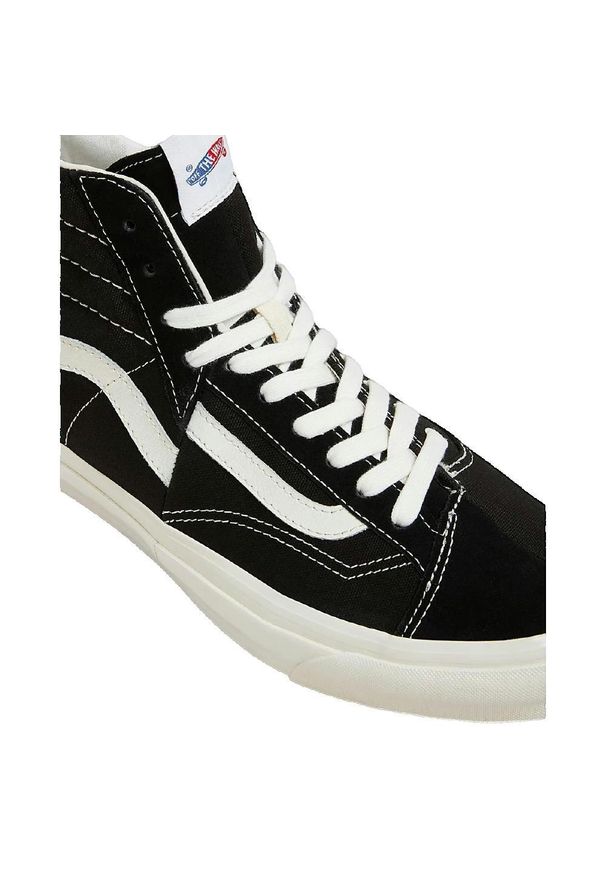 Buty Vans Clash The Wall LX czarne. Okazja: na co dzień. Kolor: czarny. Materiał: skóra