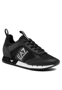 EA7 Emporio Armani Sneakersy Czarny. Kolor: czarny. Materiał: materiał #1