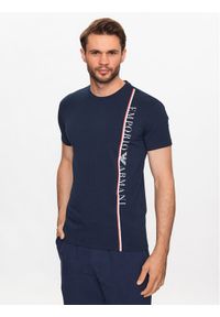 Emporio Armani Underwear T-Shirt 111971 3R525 00135 Granatowy Regular Fit. Kolor: niebieski. Materiał: bawełna