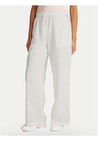 Tommy Jeans Spodnie materiałowe DW0DW20352 Écru Regular Fit. Materiał: bawełna
