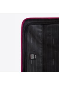 Wittchen - Średnia walizka z ABS-u z żebrowaniem różowa. Kolor: różowy. Materiał: guma #2