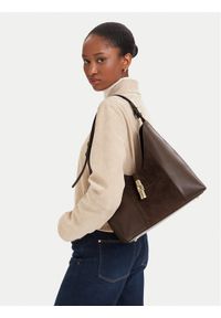 Furla Torebka Goccia M WB01499 BX3158 CN 4286S Brązowy ciemny. Kolor: brązowy. Materiał: skórzane #1