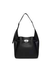 DKNY Torebka R52CAK42 Czarny. Kolor: czarny. Materiał: skórzane