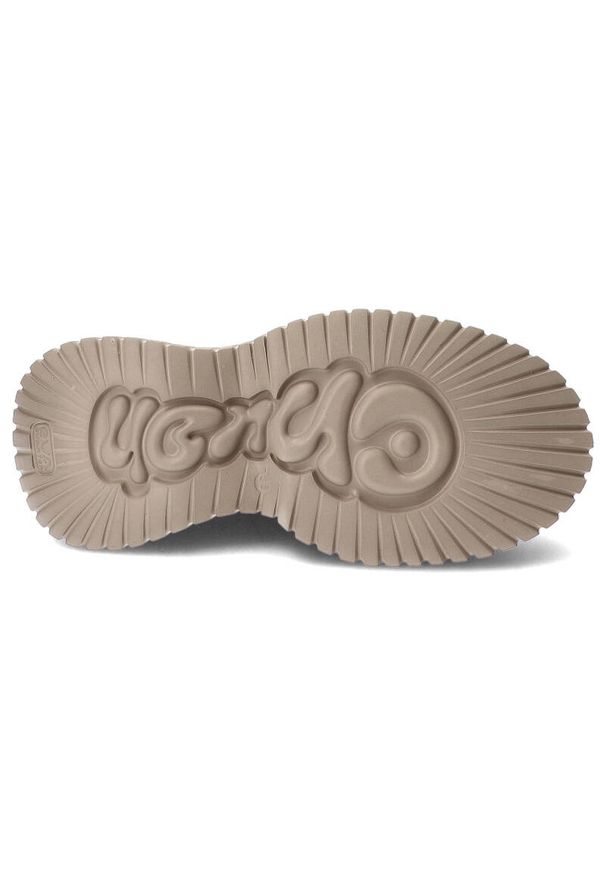 Beżowe Półbuty Karino Stylowe Obuwie Damskie Na Platformie. Kolor: beżowy. Materiał: skóra. Szerokość cholewki: normalna. Obcas: na platformie. Sport: turystyka piesza