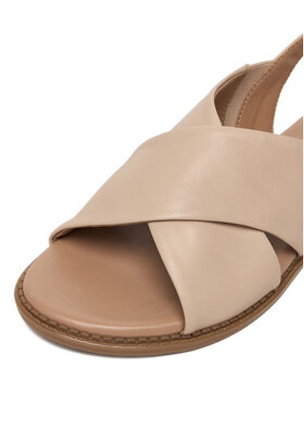 Lasocki Sandały CEO-EST-AFIONA-11 Beżowy. Kolor: beżowy. Materiał: skóra