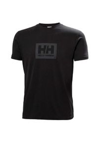 Koszulka Helly Hansen box t. Kolor: czarny