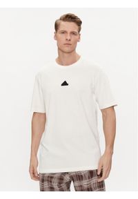 Adidas - adidas T-Shirt City Escape IR5175 Biały Loose Fit. Kolor: biały. Materiał: bawełna