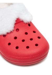 Crocs Klapki Classic Lined Santa Clog K 210931 Czerwony. Kolor: czerwony