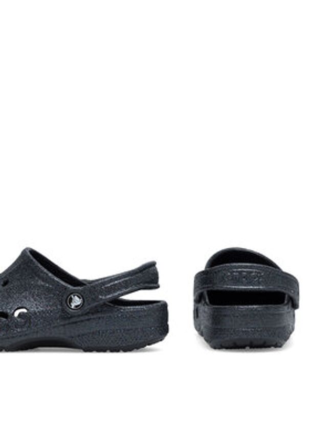 Crocs Klapki C-BAYA GLITTER CLOG 205925-001 Czarny. Kolor: czarny. Materiał: syntetyk