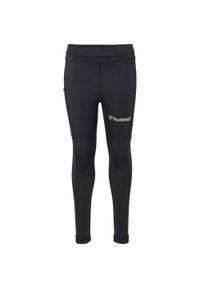 Legginsy dziecięce Hummel. Kolor: czarny. Sport: joga i pilates #1