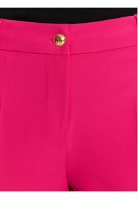 Maryley Spodnie materiałowe 25EB52Z/M24/43AL Różowy Regular Fit. Kolor: różowy. Materiał: syntetyk #5
