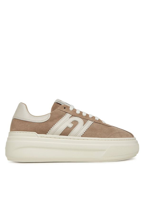 Furla Sneakersy YJ88NUA BX0580 PT 2534S 4401 Szary. Kolor: szary. Materiał: skóra