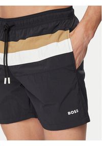 BOSS Szorty kąpielowe Louis 50539210 Czarny Regular Fit. Kolor: czarny. Materiał: syntetyk #4