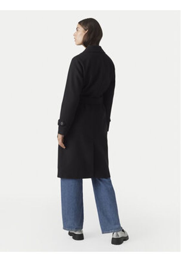 Vero Moda Płaszcz przejściowy Fortuneaya 10289870 Czarny Regular Fit. Kolor: czarny. Materiał: syntetyk