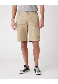 Wrangler - SPODENKI MĘSKIE WRANGLER CASEY CARGO SHORTS SADDLE W1C350327