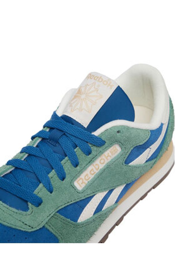 Reebok Sneakersy SS-CLASSIC LEATHER 100245034 Zielony. Kolor: zielony. Materiał: zamsz, skóra. Model: Reebok Classic