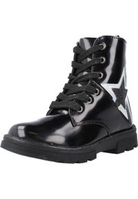 Buty CONGUITOS MI130522 Czarny. Kolor: czarny. Materiał: tkanina, skóra, lakier. Styl: sportowy. Sport: turystyka piesza