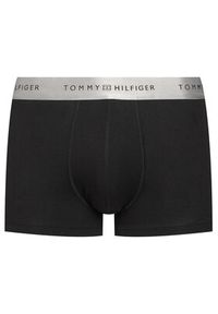 TOMMY HILFIGER - Tommy Hilfiger Komplet 3 par bokserek UM0UM03411 Czarny. Kolor: czarny. Materiał: bawełna #4