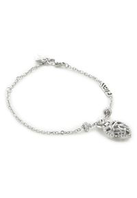 Guess Bransoletka Heart Cage JUBB03 100JW Srebrne rodowanie. Materiał: srebrne. Kolor: srebrny #1