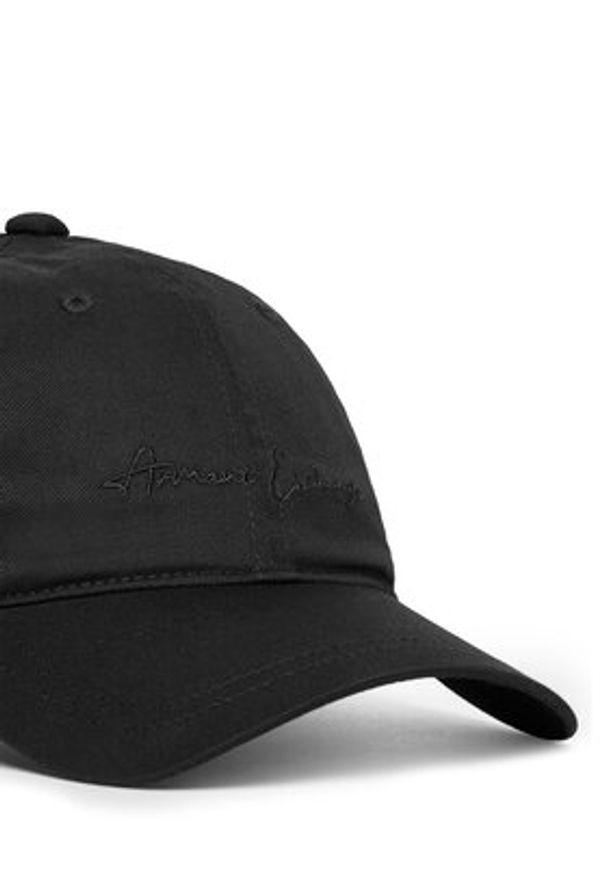 Armani Exchange Czapka z daszkiem 944201 4F101 00020 Czarny. Kolor: czarny. Materiał: bawełna