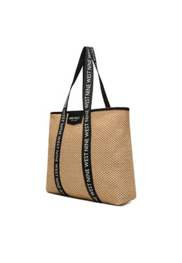Nine West Torebka CEO-Avenia-LA374-4513-6 Beżowy. Kolor: beżowy