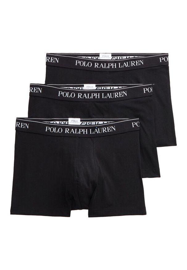Polo Ralph Lauren Komplet 3 par bokserek 714835885002 Czarny. Kolor: czarny. Materiał: bawełna