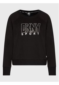 DKNY Sport Bluza DP2T9071 Czarny Regular Fit. Kolor: czarny. Materiał: bawełna. Styl: sportowy #4