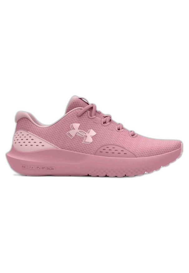 Buty do biegania damskie UA W Charged Surge 4 Under Armour 3027007. Kolor: różowy. Materiał: tkanina. Sport: turystyka piesza, bieganie