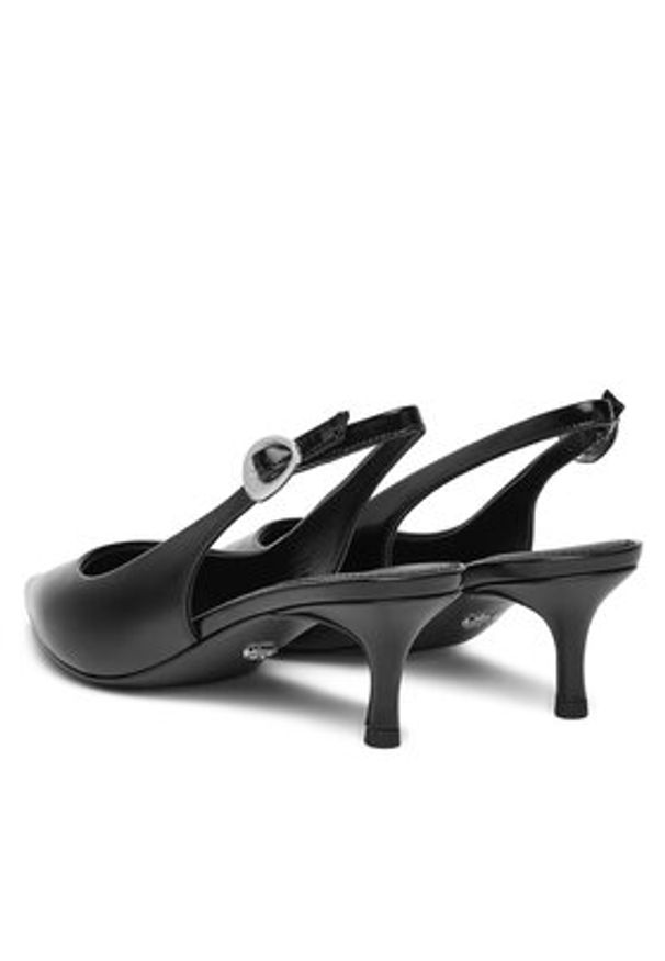 Gino Rossi Czółenka EDEN-V2020-13-2 Czarny. Kolor: czarny. Materiał: skóra, lakier