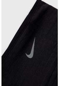 Nike komin kolor czarny z nadrukiem. Kolor: czarny. Materiał: materiał. Wzór: nadruk #2