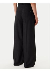 Guess Spodnie palazzo W5BB13 W2422 Czarny Regular Fit. Kolor: czarny. Materiał: syntetyk #2