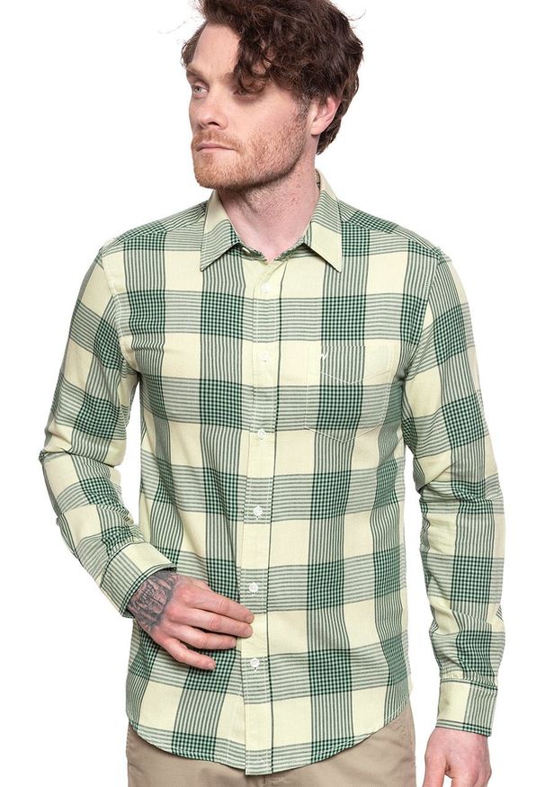 Wrangler - WRANGLER LS 1 PKT SHIRT ARTICHOKE GREEN W5F13OG14 112130112