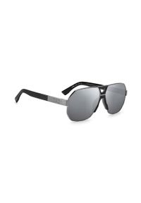 DSQUARED2 okulary przeciwsłoneczne męskie kolor czarny. Kolor: czarny #4