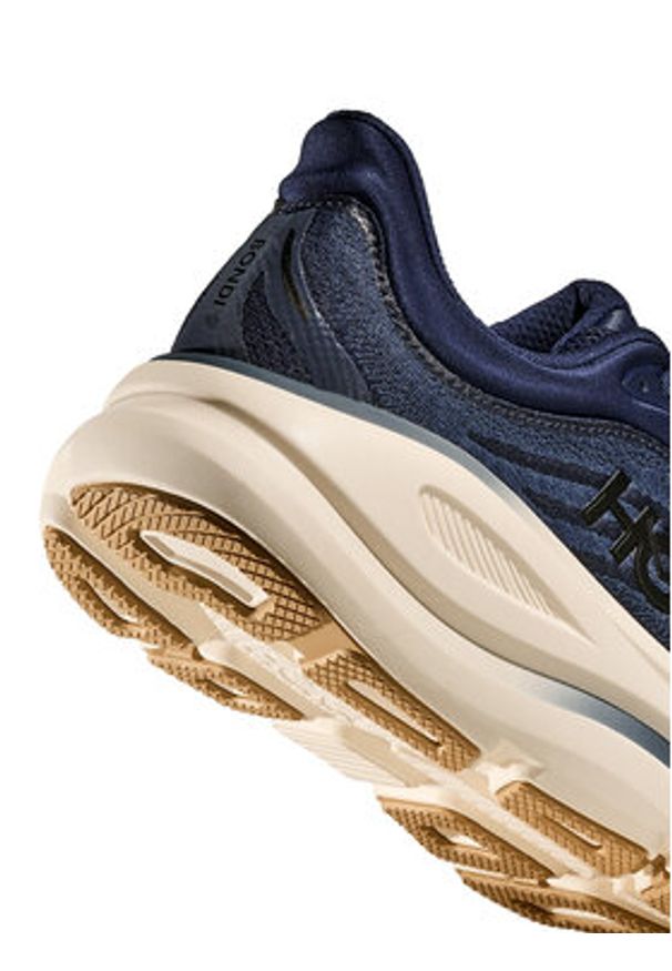 HOKA - Hoka Buty do biegania Bondi 9 1162011 Granatowy. Kolor: niebieski. Materiał: materiał