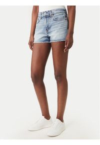 Calvin Klein Jeans Szorty jeansowe LV047F770G Niebieski Slim Fit. Kolor: niebieski. Materiał: bawełna #1