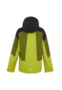Regatta - Kurtka Dziecięca Wodoodporna Highton VI. Kolor: czarny, wielokolorowy, zielony #2
