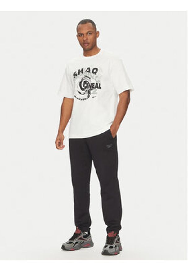 Reebok T-Shirt 100218841 Biały Regular Fit. Kolor: biały. Materiał: bawełna