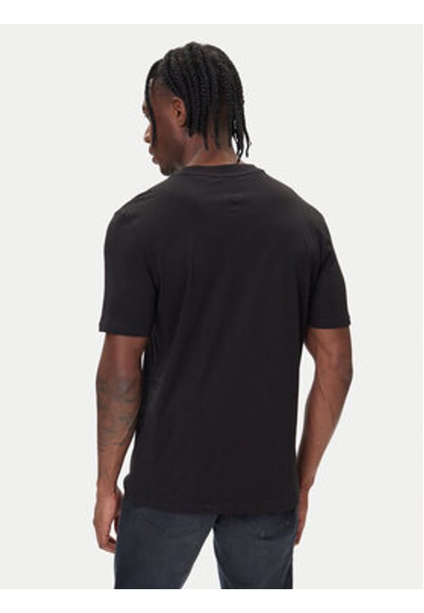 Hugo - HUGO T-Shirt Dapusi 50544458 Czarny Regular Fit. Kolor: czarny. Materiał: bawełna