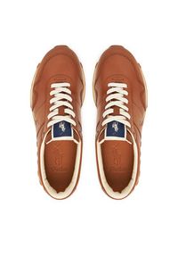 Polo Ralph Lauren Sneakersy Prl Trail125 Sk Ltl 804956685001 Brązowy. Kolor: brązowy. Materiał: skóra #4
