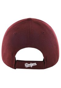 Czapka z daszkiem dla dorosłych 47 Brand Los Angeles Dodgers Cap. Kolor: czerwony. Materiał: wełna, akryl #2