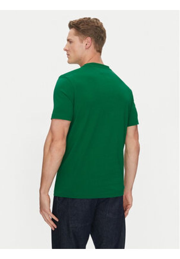 TOMMY HILFIGER - Tommy Hilfiger T-Shirt Stack MW0MW38622 Zielony Regular Fit. Kolor: zielony. Materiał: bawełna