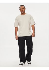 Champion T-Shirt 220017 Szary Standard Fit. Kolor: szary. Materiał: bawełna #2