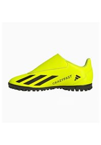 Adidas - Buty adidas X Crazyfast Club Vel Tf Jr IF0713 żółte. Zapięcie: rzepy. Kolor: żółty. Materiał: guma, syntetyk, materiał. Szerokość cholewki: normalna. Sport: piłka nożna #3